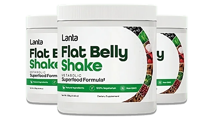 Lanta Flat Belly Shake 3 bottles